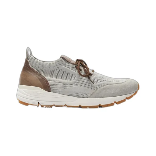 Robbie Knitted Lace-Up Sneakers