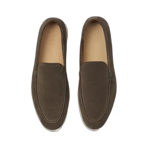 Ludovico Round-Toe Slip-On Loafers