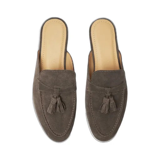 Lucrezia Tassel-Detailed Slip-On Mules