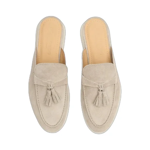 Lucrezia Tassel-Detailed Slip-On Mules