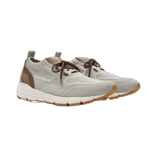 Robbie Knitted Lace-Up Sneakers