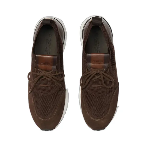 Robbie Knitted Lace-Up Sneakers