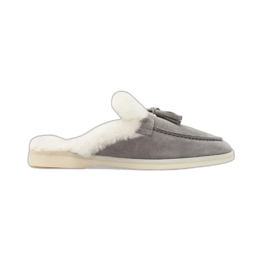 Lucrezia Shearling Slip-On Mules