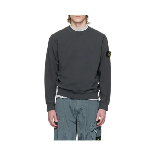 Compass-Badge Crewneck Sweatshirt