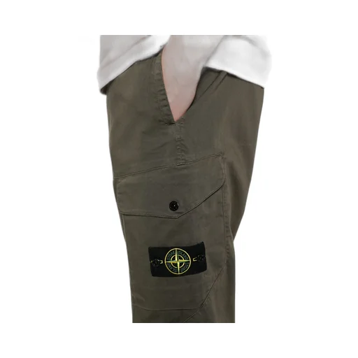 Logo Patch Regular Fit Cargo Pants