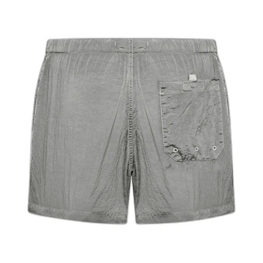 Logo Patch Drawstring Swim Shorts