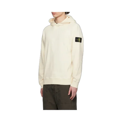 Logo-Patch Long-Sleeved Hoodie