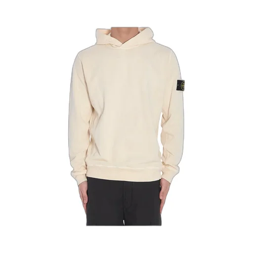 Logo-Patch Long-Sleeved Hoodie