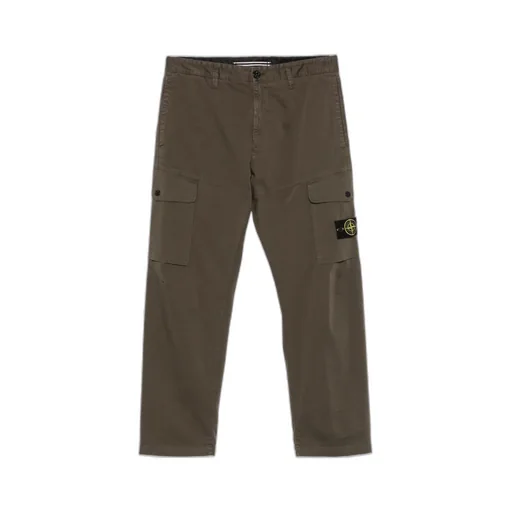 Logo Patch Regular Fit Cargo Pants