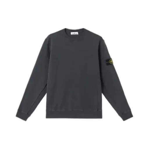 Compass-Badge Crewneck Sweatshirt