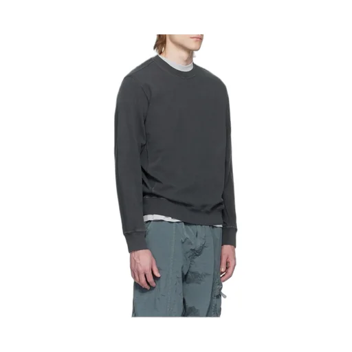 Compass-Badge Crewneck Sweatshirt