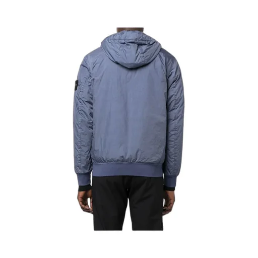 Logo Patch Zip-Up Padded Jacket