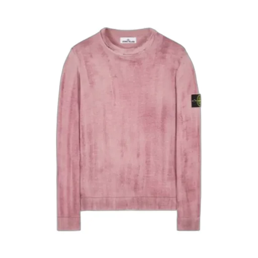 Logo-Patch Wool Sweatshirt