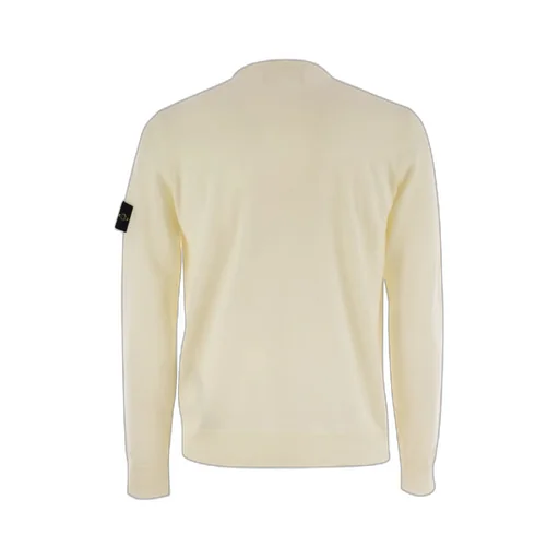Logo Patch Crewneck Knitted Jumper