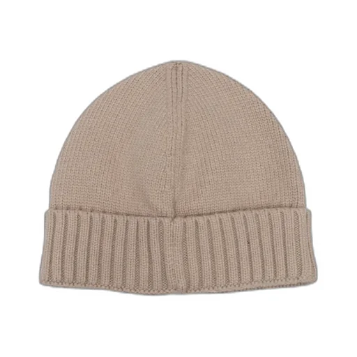 Logo-Patch Ribbed-Knit Beanie