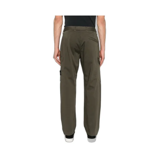 Logo Patch Regular Fit Cargo Pants