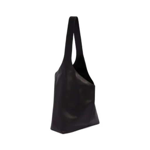 Shoulder Bag With Bound Edges