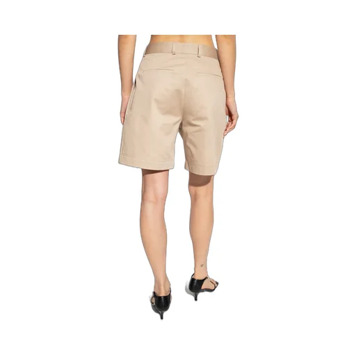 High-Waisted Knee-Length Shorts