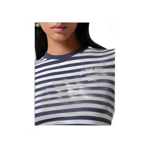 Striped Crewneck T-Shirt