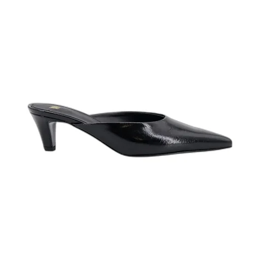 Pointed-Toe Slip-On Mules