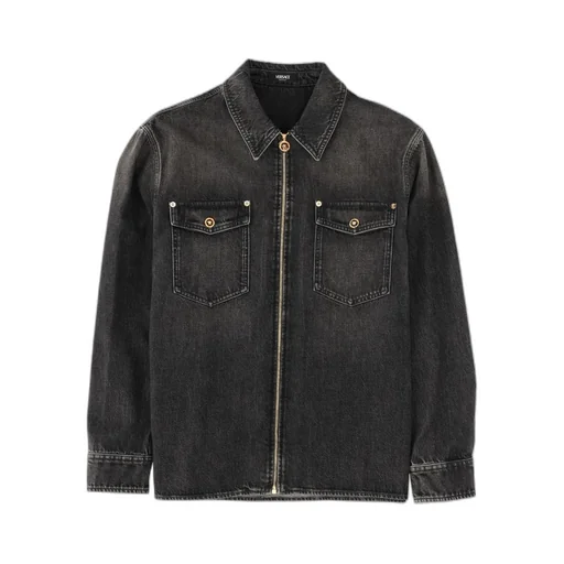 Long-Sleeved Denim Jacket