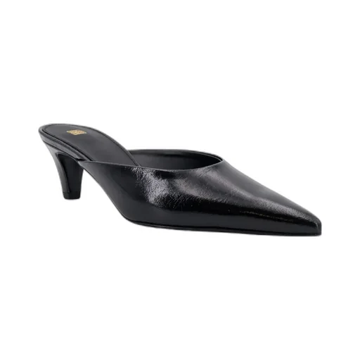 Pointed-Toe Slip-On Mules