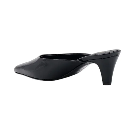 Pointed-Toe Slip-On Mules