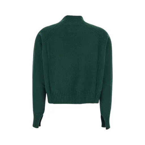 High Neck Cropped Jumper