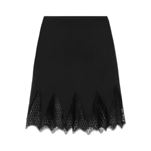 Lace-Detailed Skirt