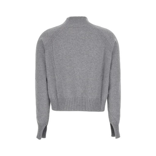 High Neck Cropped Jumper