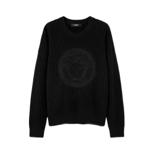 Medusa Crewneck Cable Knitted Jumper