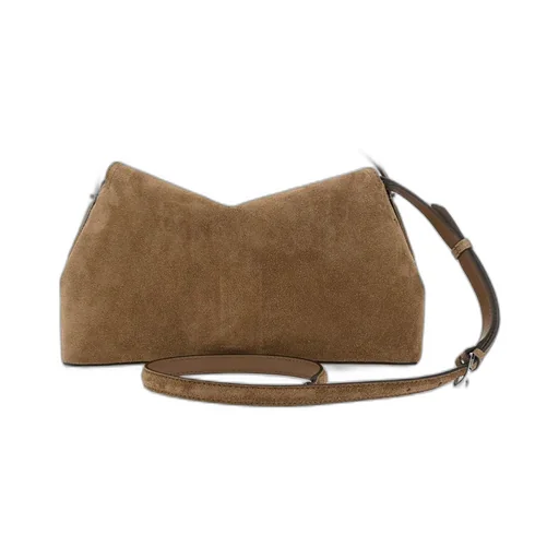 T-Lock Suede Tote Bag