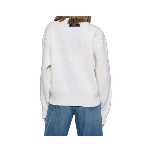 Logo Embroidered Knitted Jumper