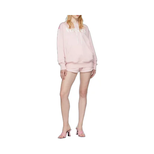 Logo Printed Drawstring Hoodie