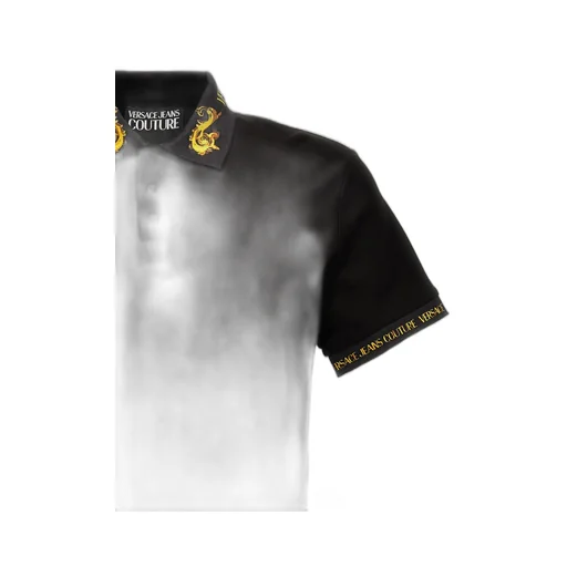 Barocco-Trim Short-Sleeved Polo Shirt