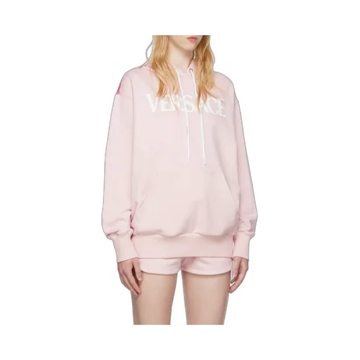 Logo Printed Drawstring Hoodie
