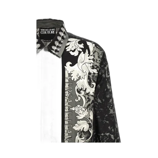 All-Over Printed Button-Up Shirt