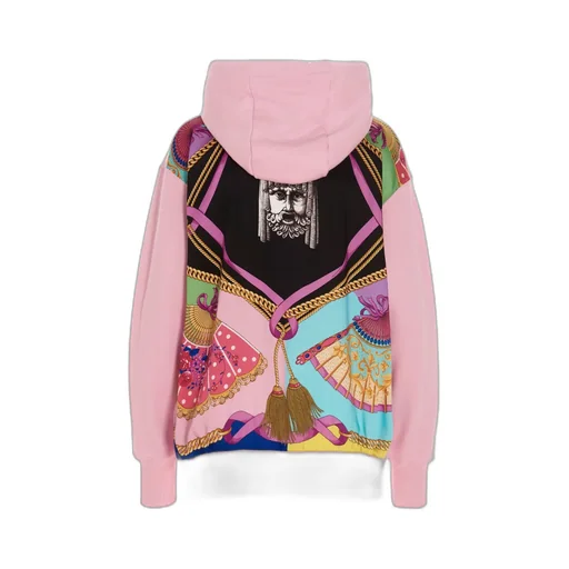 Logo Printed Drawstring Hoodie