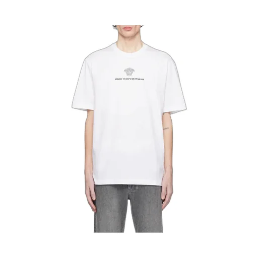 Logo Embroidered Crewneck T-Shirt