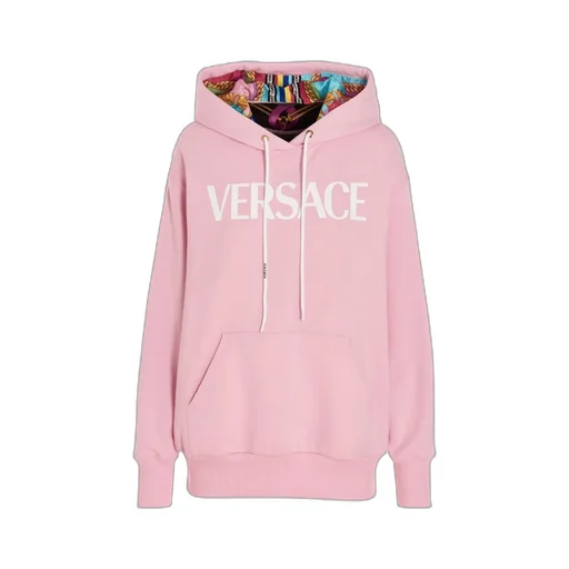 Logo Printed Drawstring Hoodie