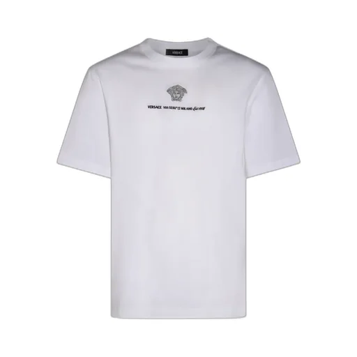 Logo Embroidered Crewneck T-Shirt