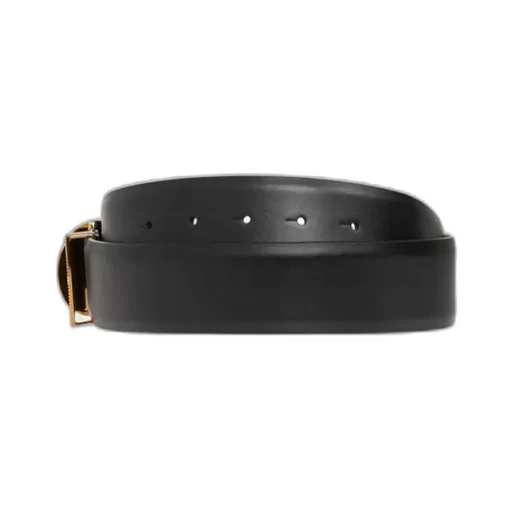 Medusa Plaque Logo Buckle Belt