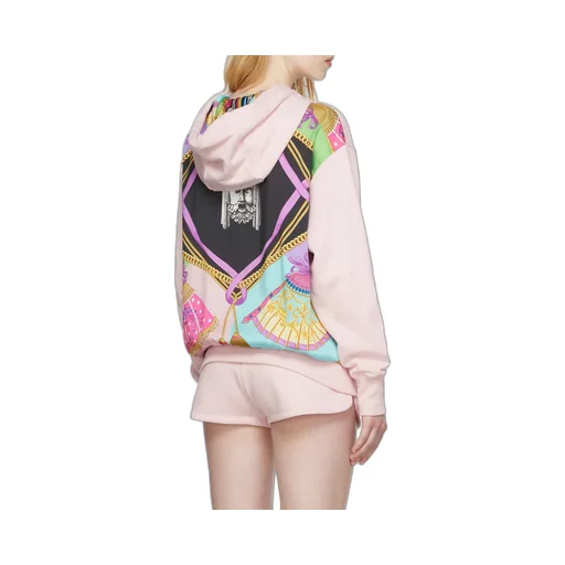 Logo Printed Drawstring Hoodie