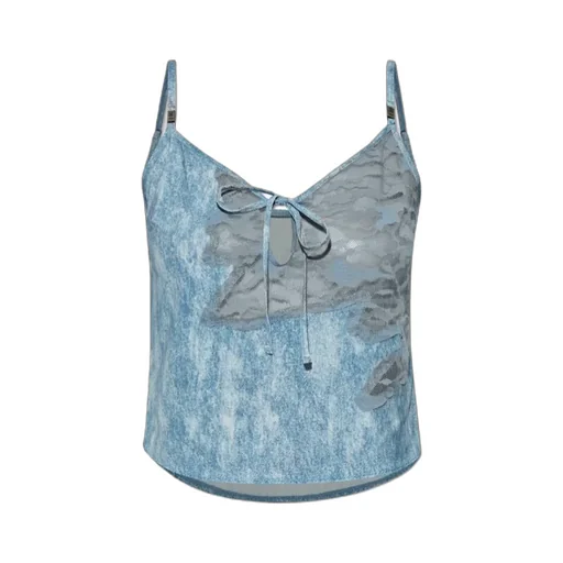 X Savage X Fenty Lace Detailed Top
