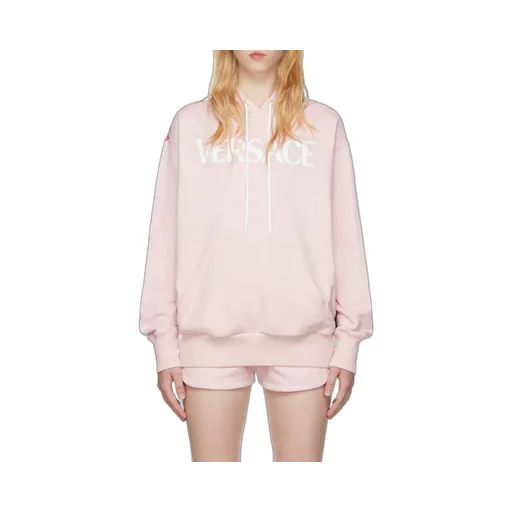 Logo Printed Drawstring Hoodie