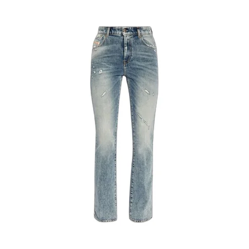 D-Escription Bootcut Distressed Skinny Jeans