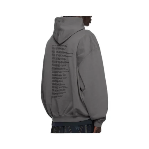 Graphic-Print Long-Sleeve Hoodie