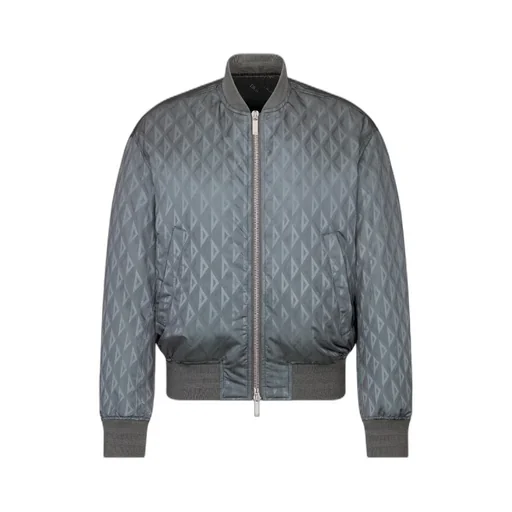 Cd Zip-Up Bomber Jacket