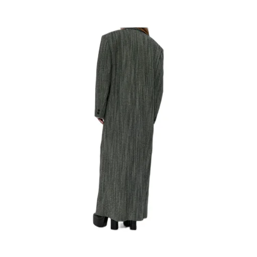 Double-Breasted Long Coat
