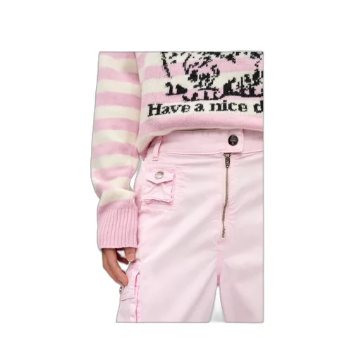 Washed Cotton Twill Trousers